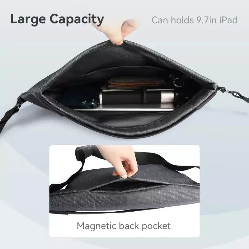Mark Ryden MR2293 Tas Selempang Pria Crossbody Waist Bag Sling Bag - GREY
