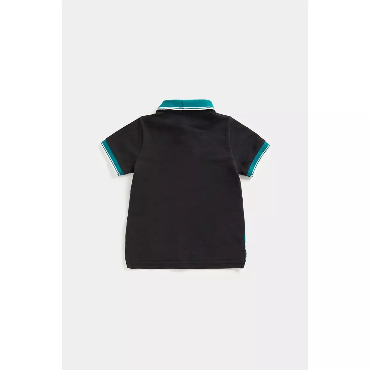 Mothercare Blocked Pique Polo Shirt - Kaos Polo Anak Laki-Laki (Hijau)