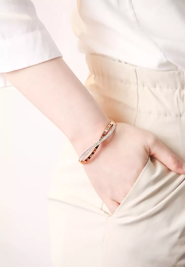 Claudette 手鐲＋Vera 手鐲 套組（玫瑰金）