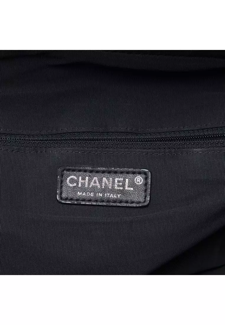 Pre-Loved Chanel Paris Venice Quilted Lambskin Lido Shoulder Bag