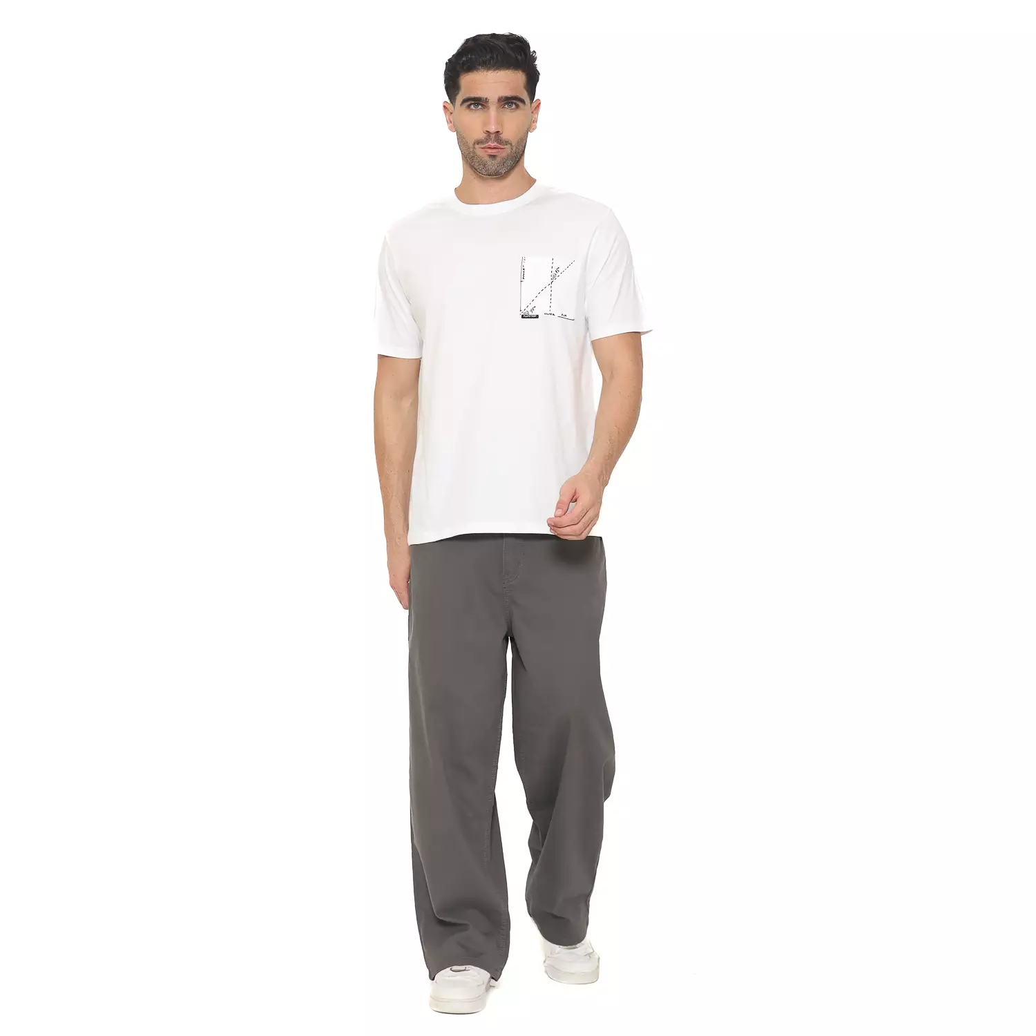 Planet Surf Clothing Kaos lengan pendek Pria Hister Men Tee Planet Surf
