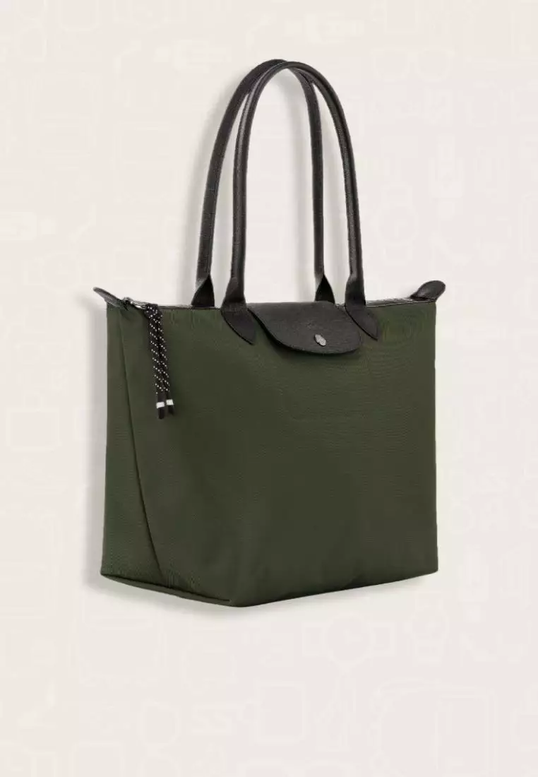 Longchamp Le Pliage Energy L Tote Bag Khaki