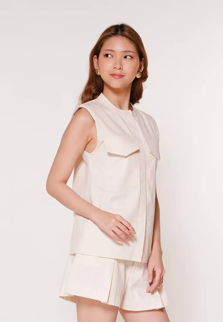 Archie Sleeveless# Top
