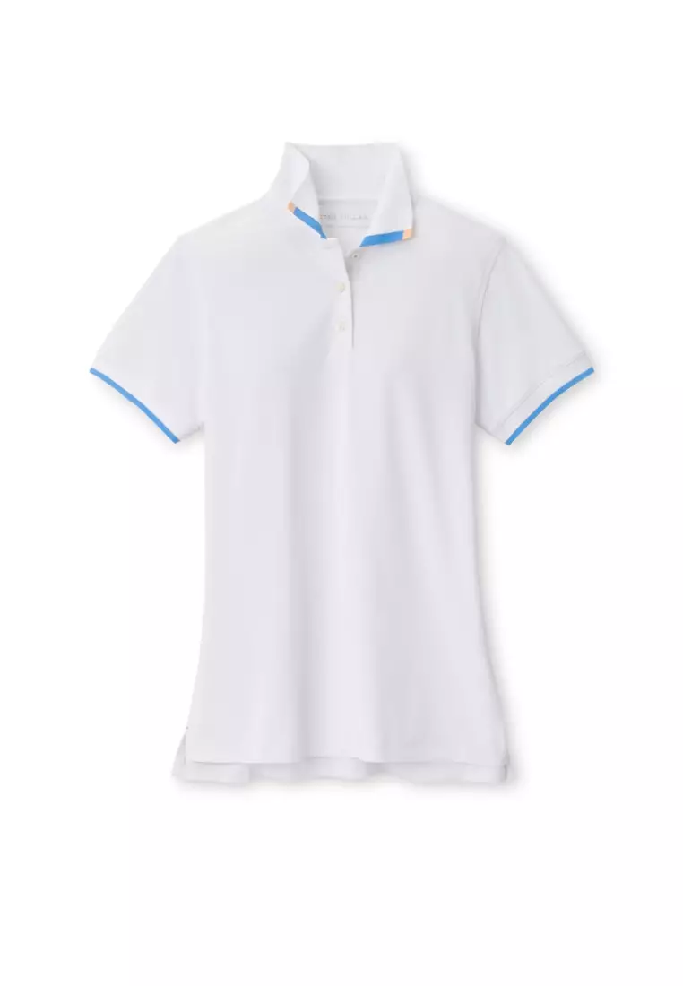 Women's Whitworth Sport Mesh Polo White