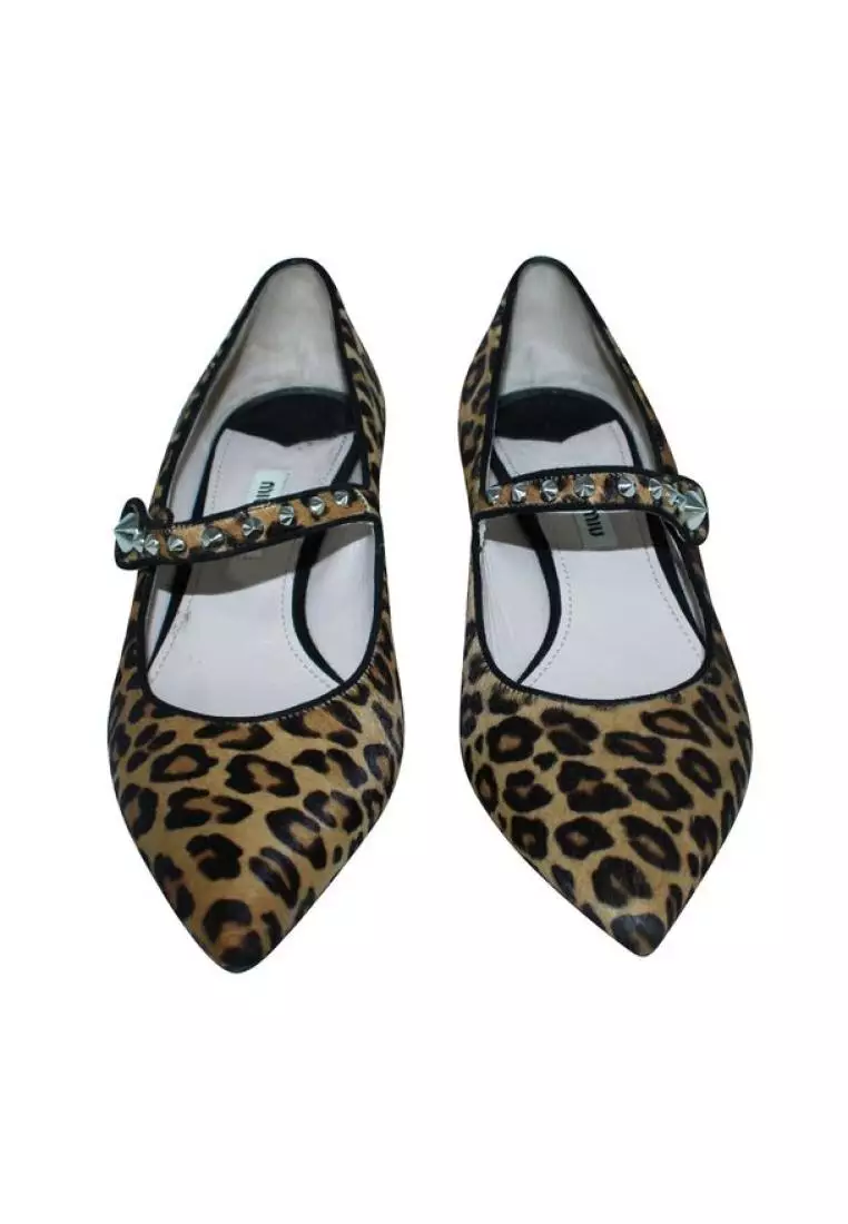 Miu miu leopard dress sale