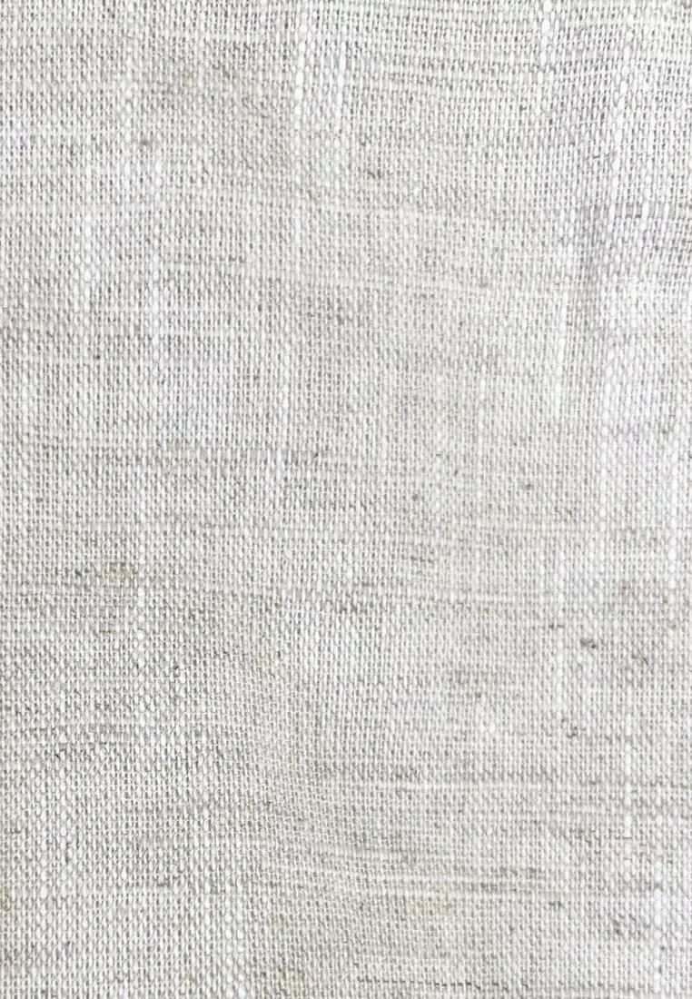 Valeria Buttoned Linen Dress