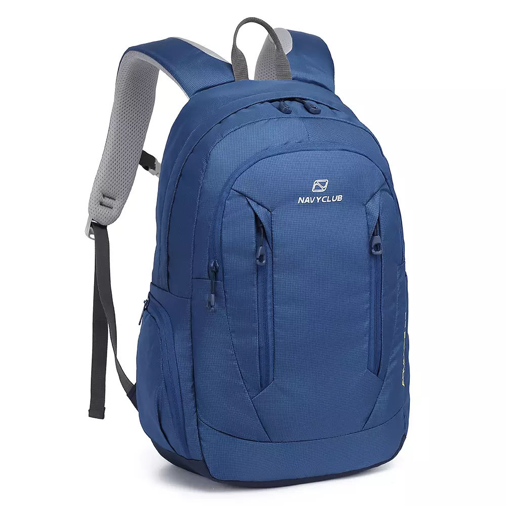 Navy Club Tas Ransel Kasual FCGG - Tas Ransel Pria Tas Ransel Wanita Tas Punggung - Backpack Up to 14 inch - Tas Laptop Daypack 23 Liter - Free Bag Cover