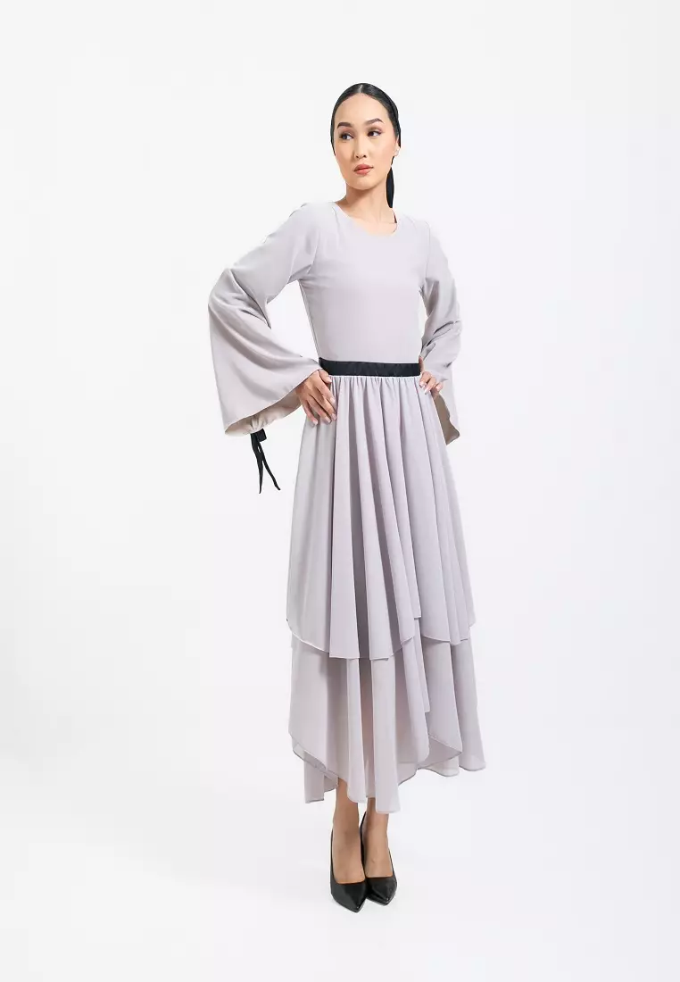 Gantari Dress Light Grey