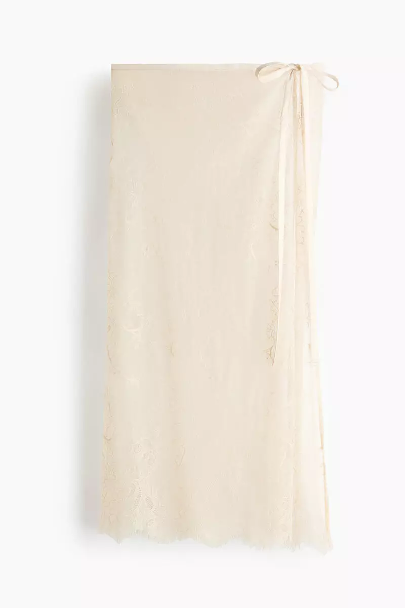 Lace hip scarf
