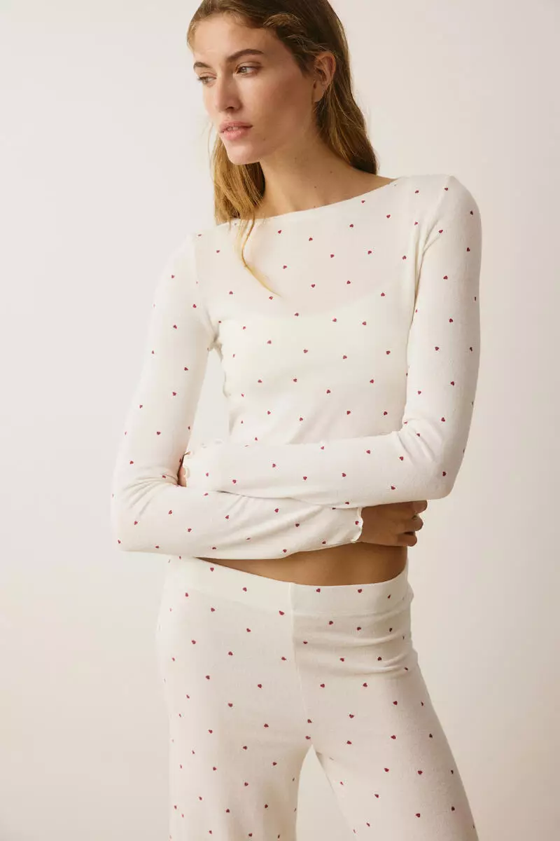 Brushed jersey pyjamas