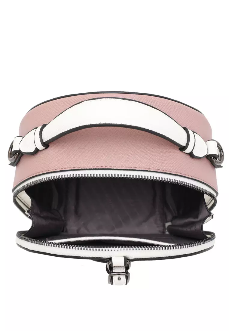 Women's Shoulder Bag / Sling Bag / Crossbody Bag (Tas Bahu / Tas Selempang Wanita) - Merah Jambu