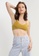 TOPSHOP yellow Knitted Co-ord Skinny Bralette AEEB5US6E0F791GS_1