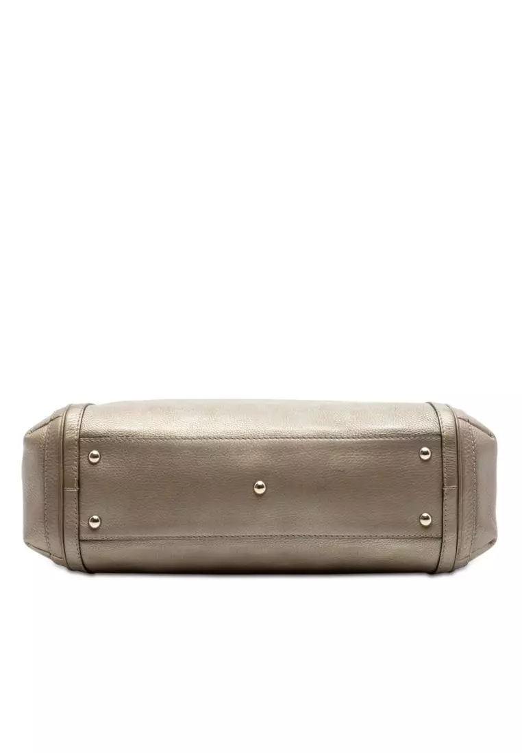 Pre-Loved Gucci Large Leather Bella Tote