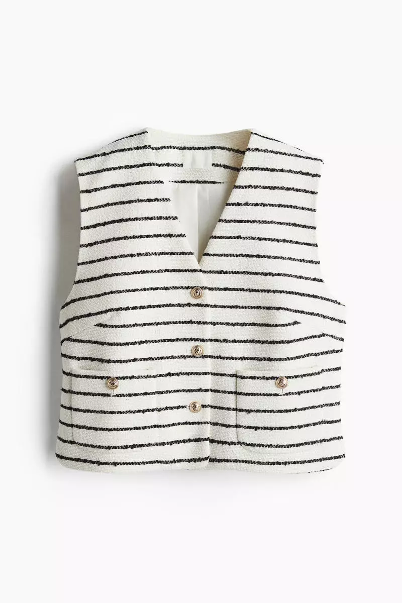 Bouclé waistcoat