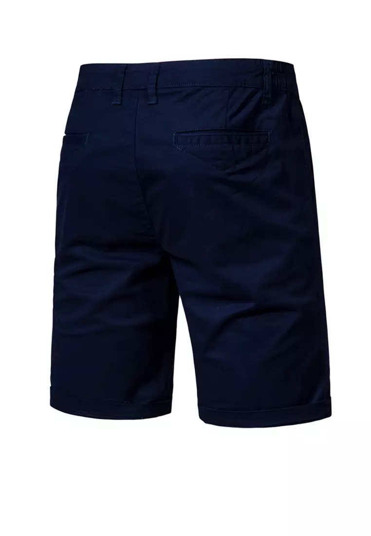 Straight Cropped Shorts AX019