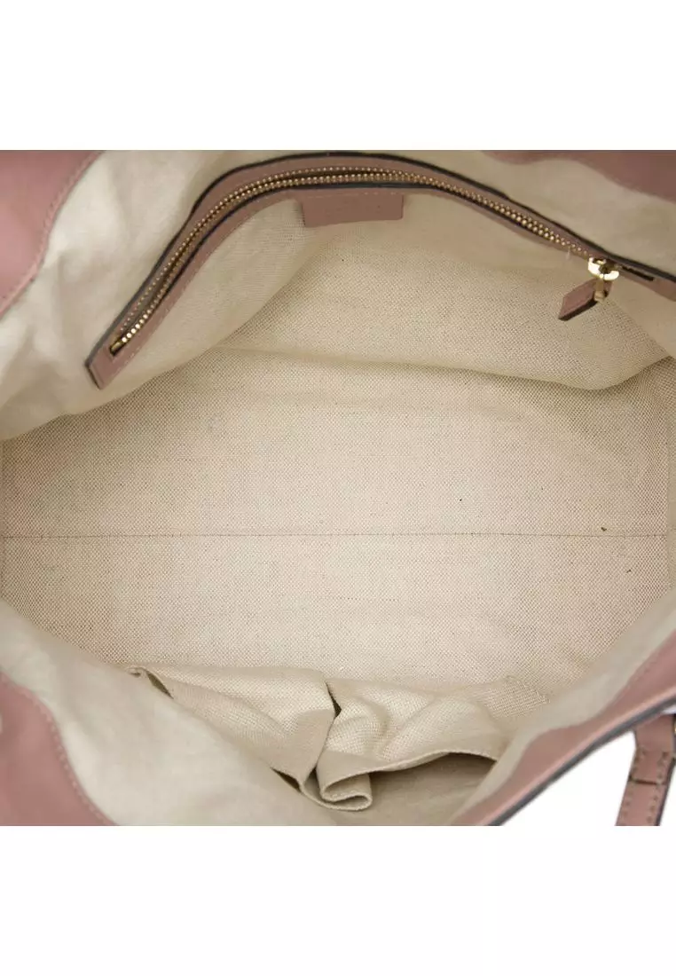 Pre-Loved Gucci Medium Guccissima Bree Fold Over Tote