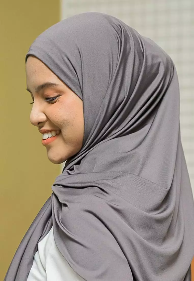 Rayna Instan Jersey (Hijab Instan Jersey) Dark Grey