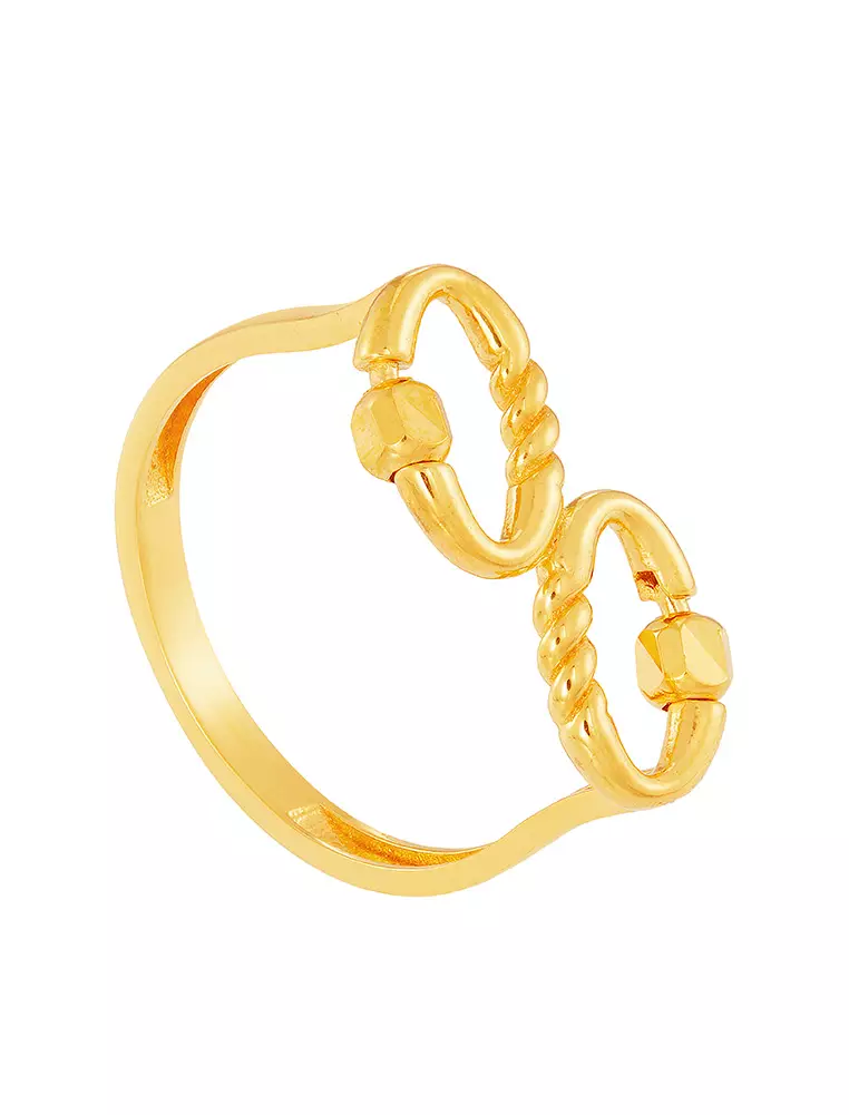 HABIB Oro Italia 916 Yellow Gold Ring GR50450623 (22K Gold)