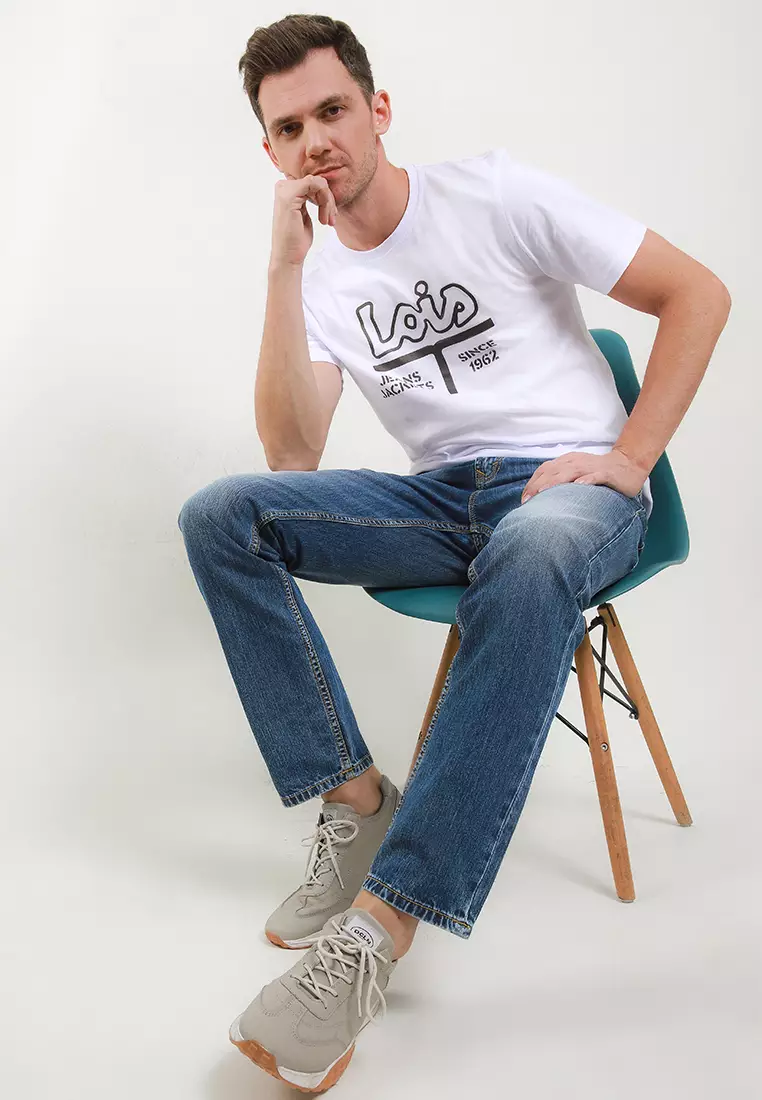 Slim Fit Denim Pants CFL081D