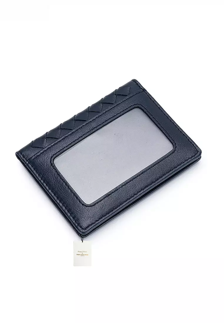 Weave Sheepskin Multi-Slot Card Holder JW YT-8861