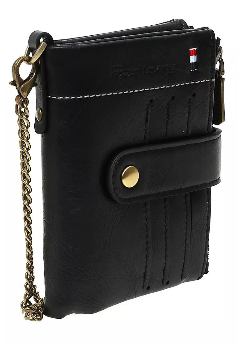 Dompet Pria Model Lipat Casual Wallet Staylish Design Many Slot Material Leather Kulit ORIGINAL