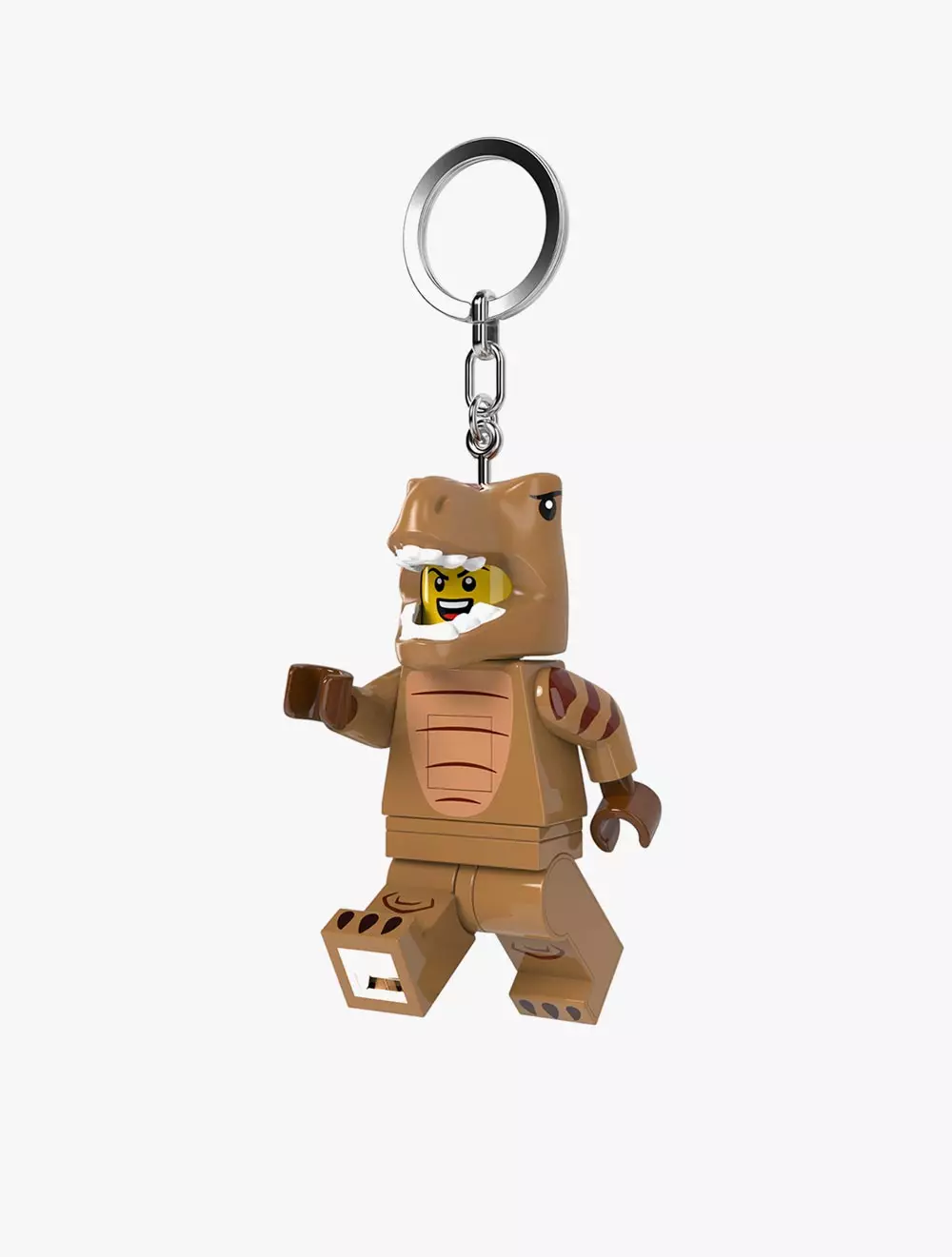 LEGO Minifigures Keychain Hang Tag Light T-Rex Guy - KE237H