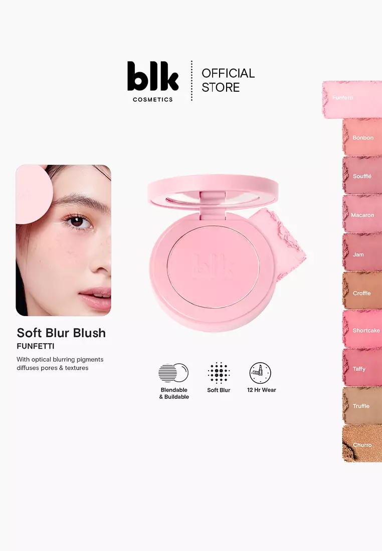 soft blur powder blush - funfetti