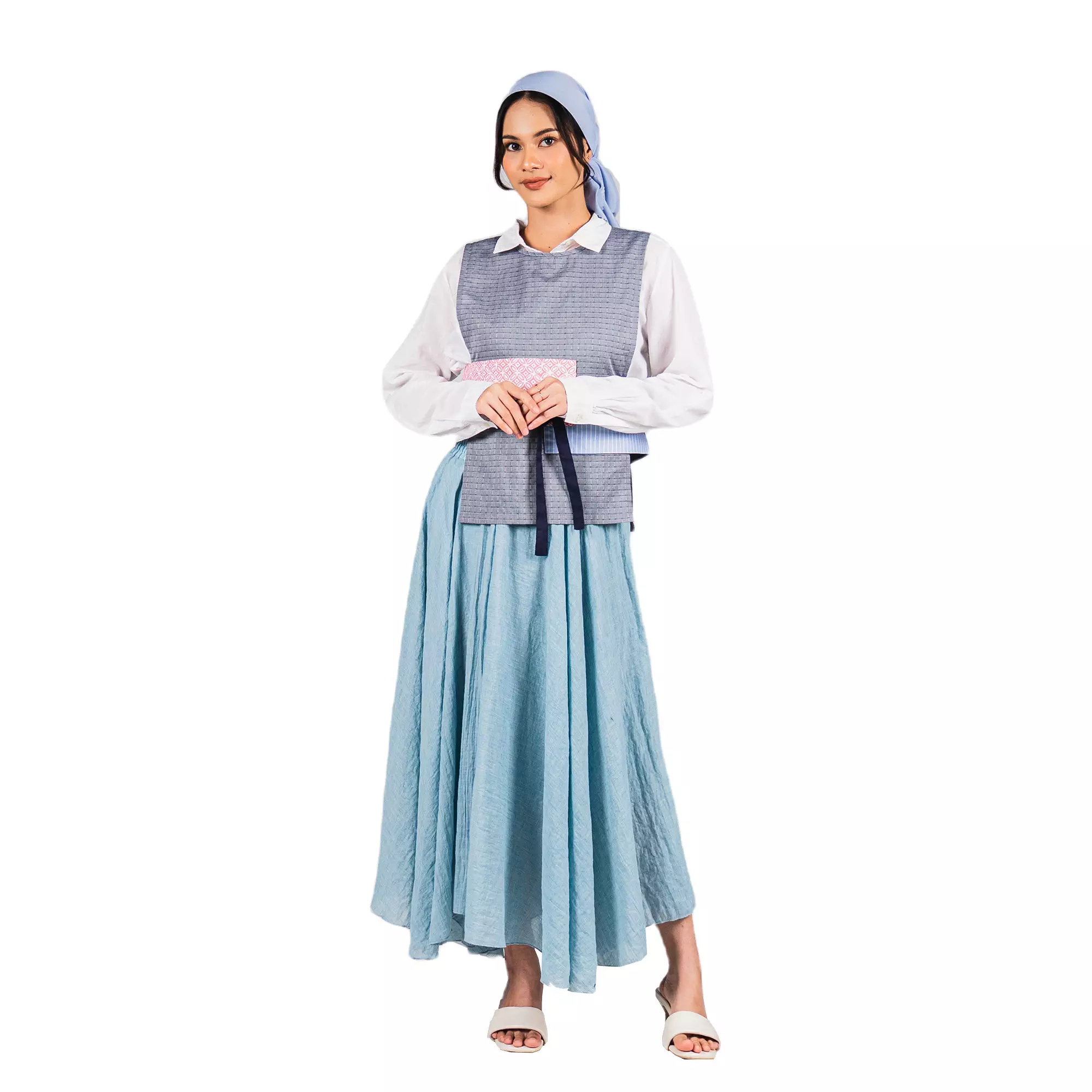 Vest Batik Wanita - Bhatara Batik Manila - Rompi Batik Modern Tanpa Lengan