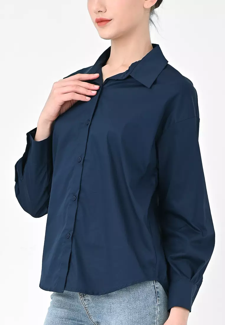 优雅通勤长袖上衣