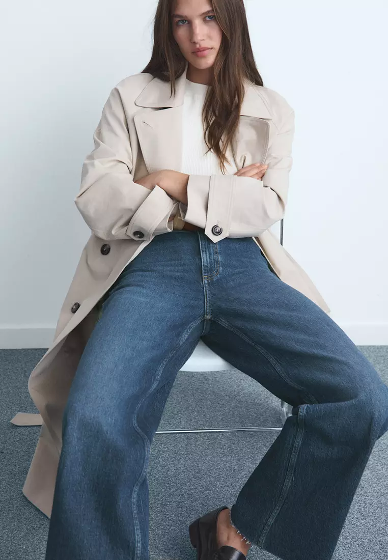 Catherin Culotte High-Rise Jeans