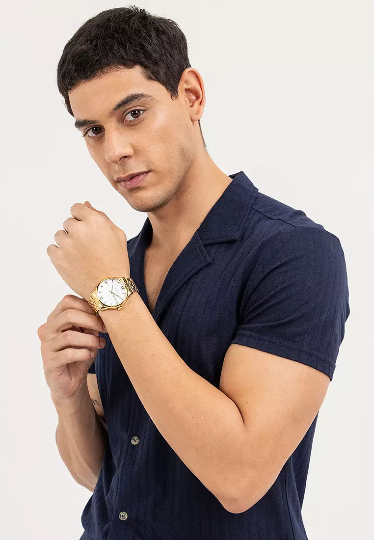 Analog Watch 20122478-White Dial