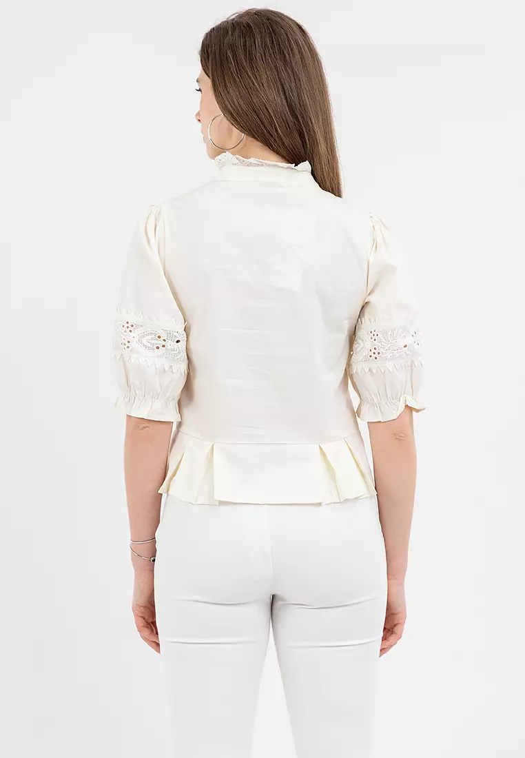 Dazalea Lace Bib Top