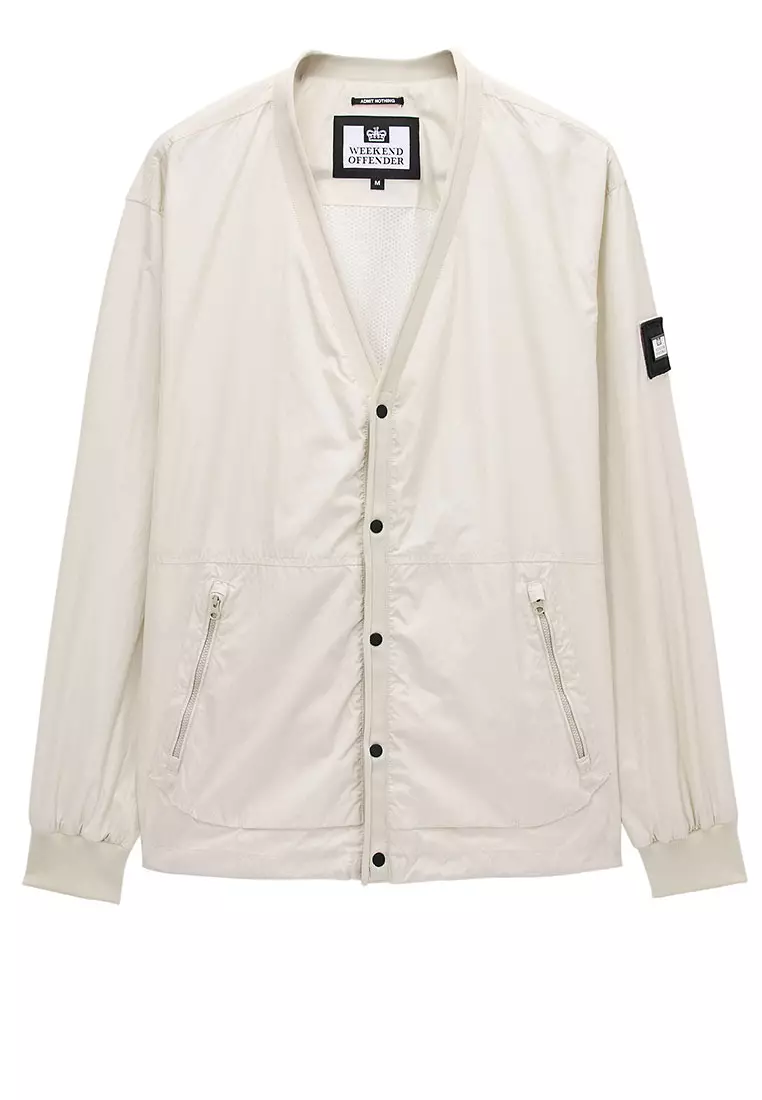 MENS CALCIUM RONSON PARACHUTE CARDIGAN