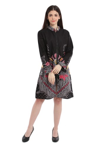 Jual Batik  Jagad Tresno Sonika Tunik  Batik  Wanita Modern 