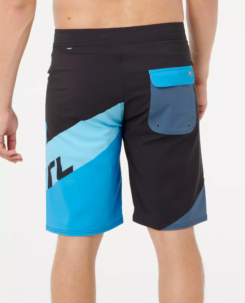 Rip Curl Men Mirage Little Mali 21" Boardshort - Black/Blue