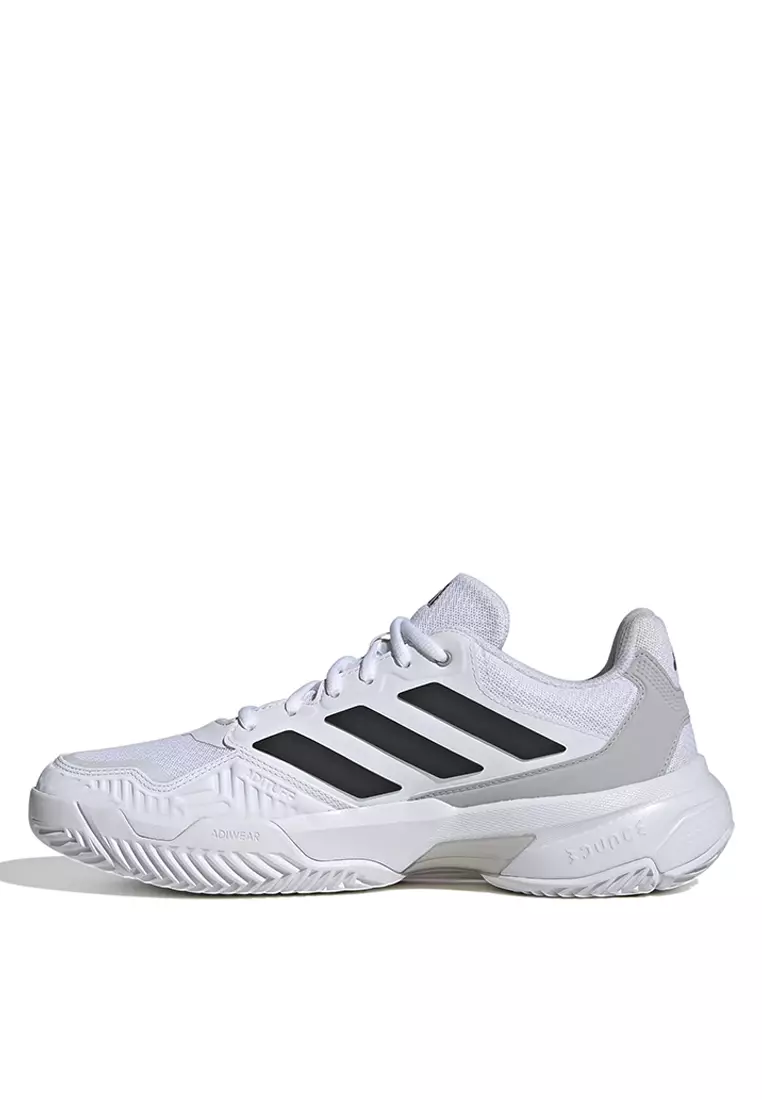 adidas Tennis CourtJam Control 3 Tennis Shoes Men White IF7888