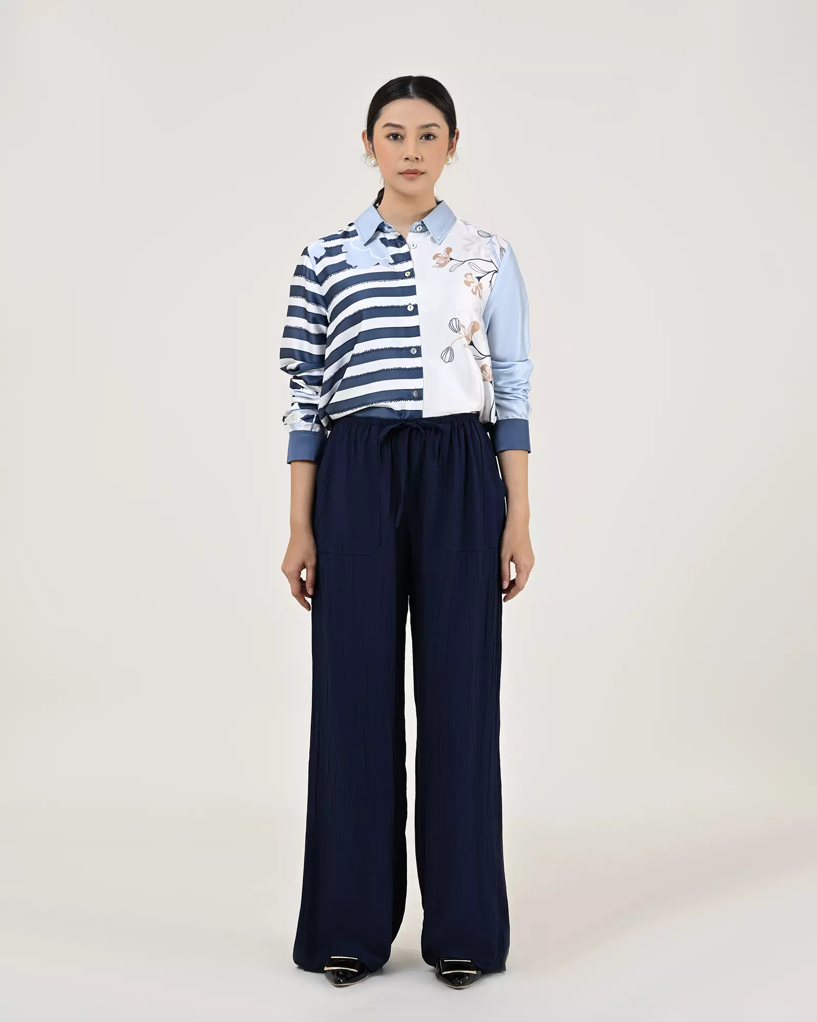 Geulis.id MALLO PANTS - Navy