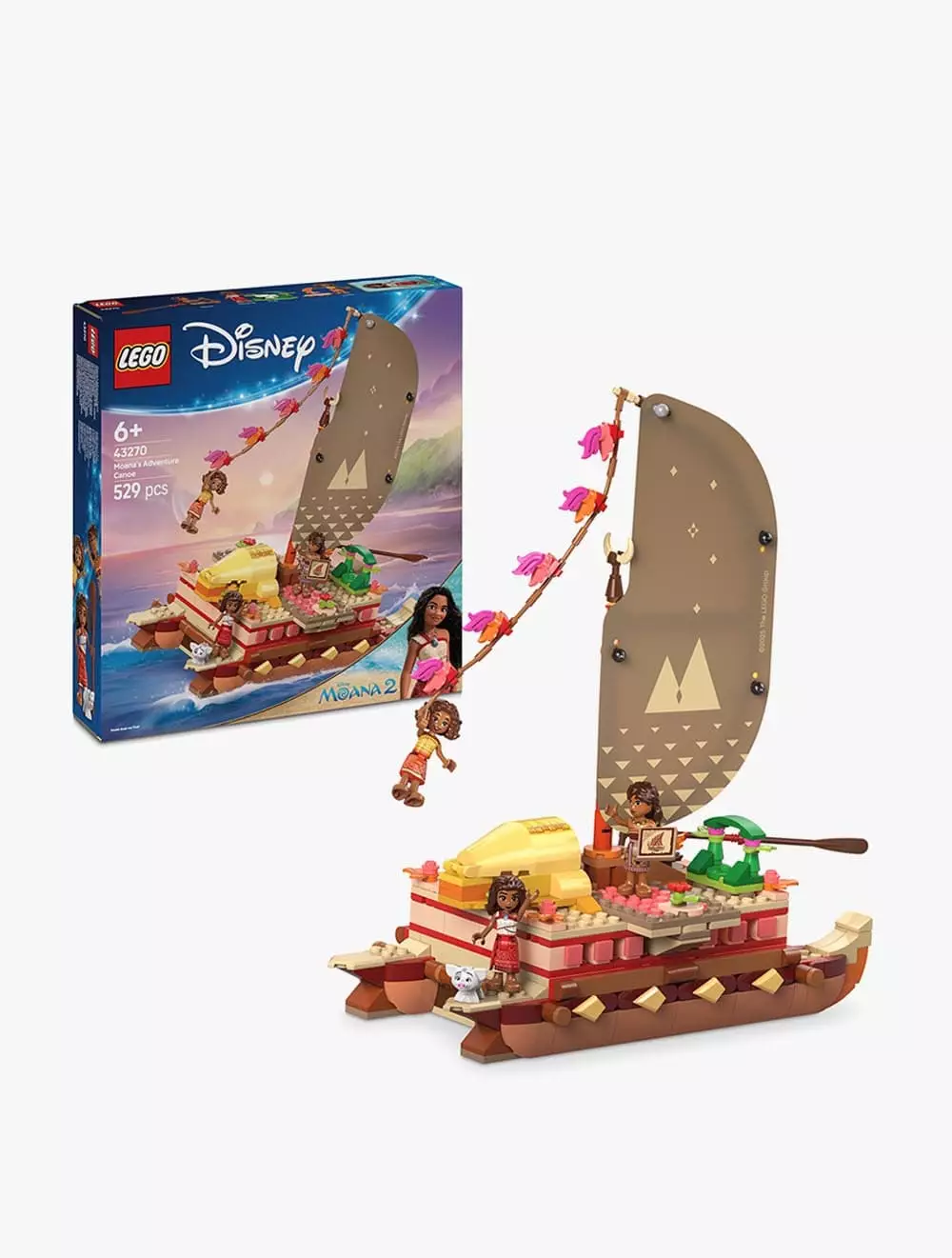 LEGO® Disney Princess Moana's Adventure Canoe - 43270