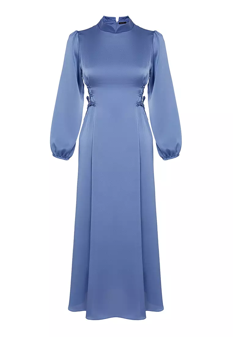 Waist Detailed Maxi Dress