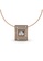 Her Jewellery gold Lush Pendant (Rose Gold) - Made with premium grade crystals from Austria HE210AC39IAYSG_1