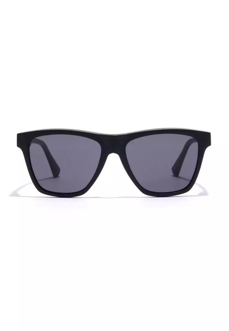 HAWKERS Polarized Black Dark One Ls Raw Sunglasses For Men And Women, Unisex. Official Product Designed And Made In Spain