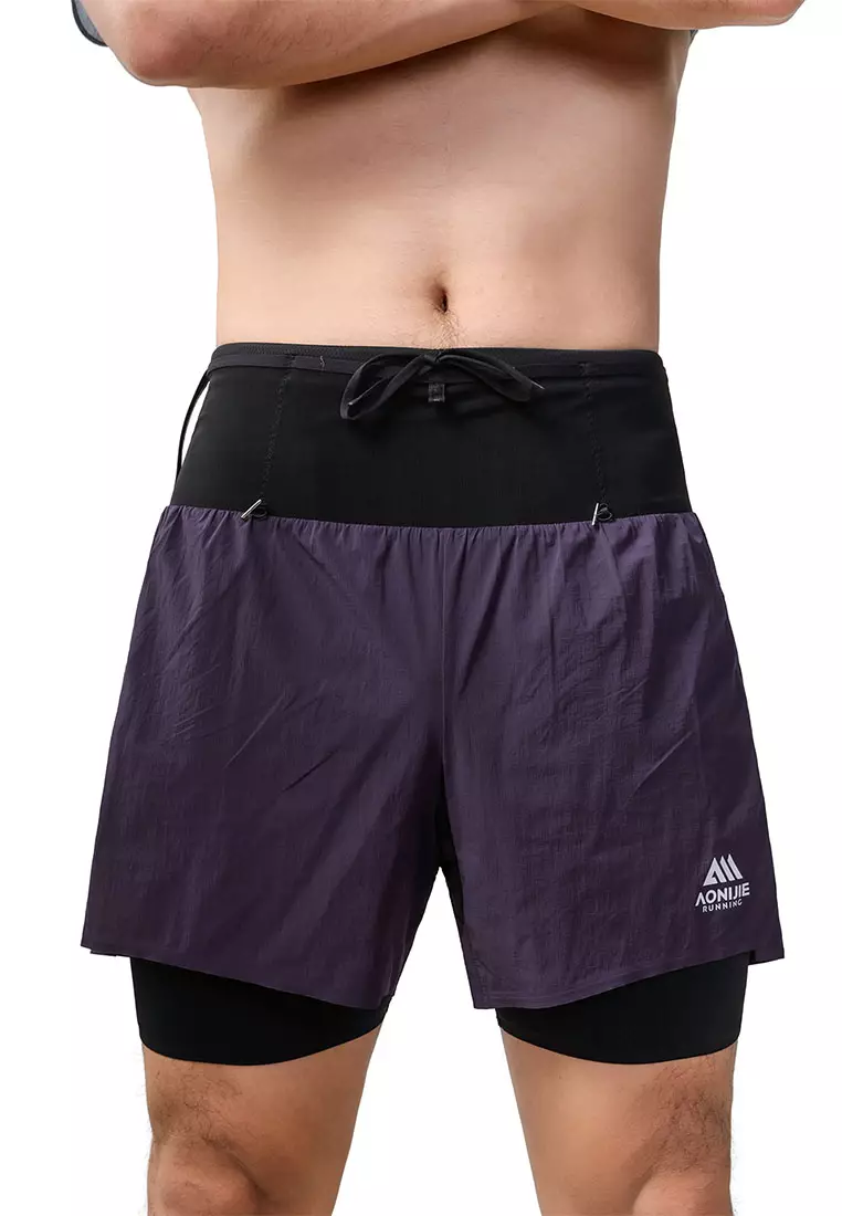 FM5257 男裝越野跑短褲