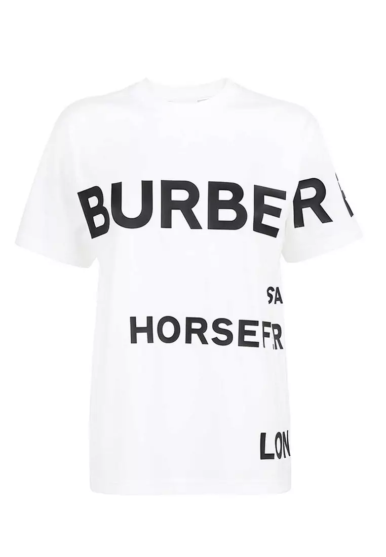 網上選購Burberry Burberry Horseferry Print Cotton Oversized T恤 