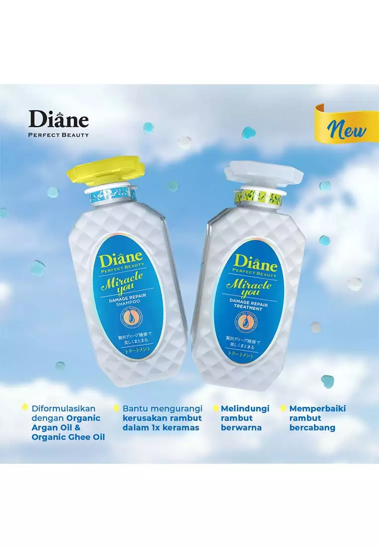 PAKET Diane Miracle You Shampoo + Treatment (Conditioner)