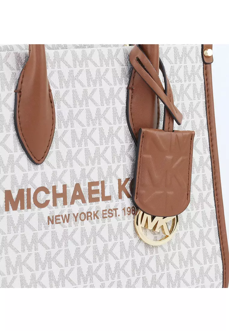 Buy MICHAEL KORS Michael Kors Mirella Small Logo Crossbody - Vanilla/Brown  Online