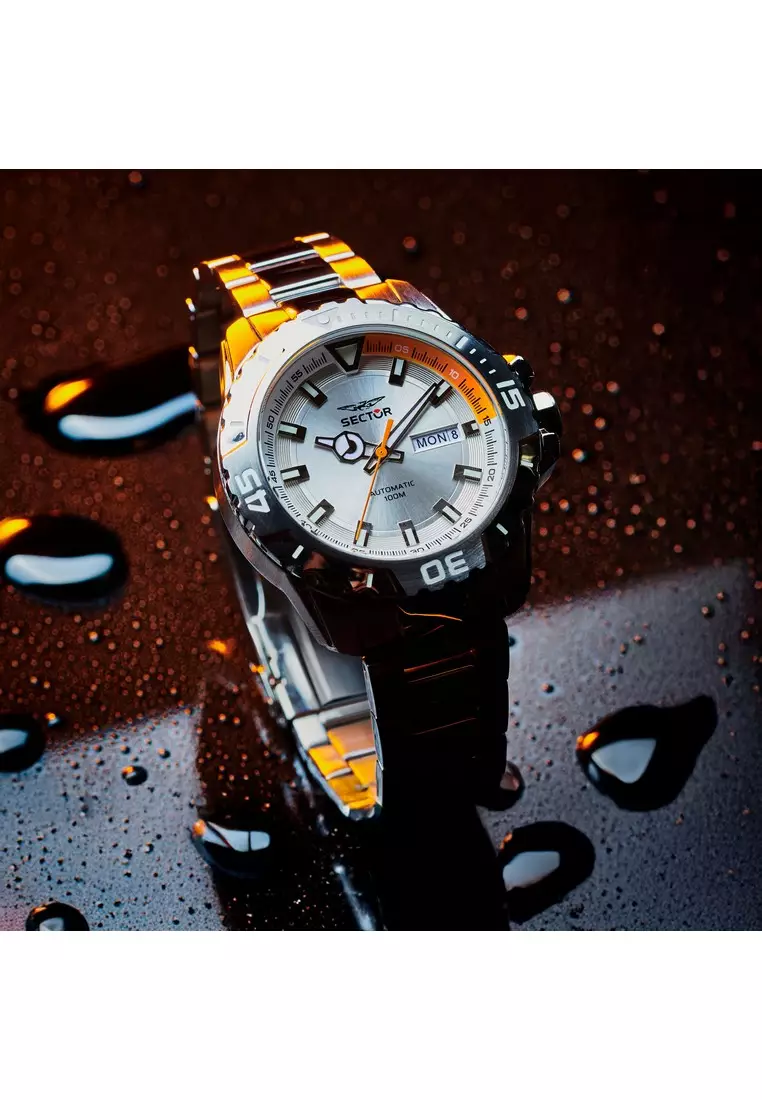Sector Legend 43mm Men's Automatic Silver Watch R3223135007