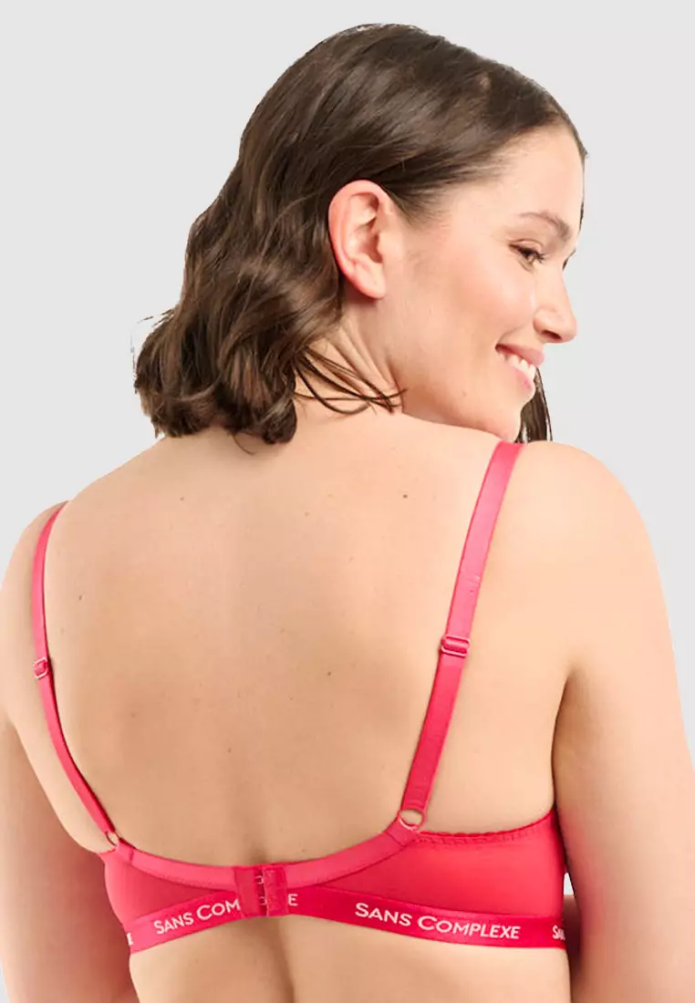Buy Sans Complexe Arum Trend Sheer Lace Longline Balconette Bra