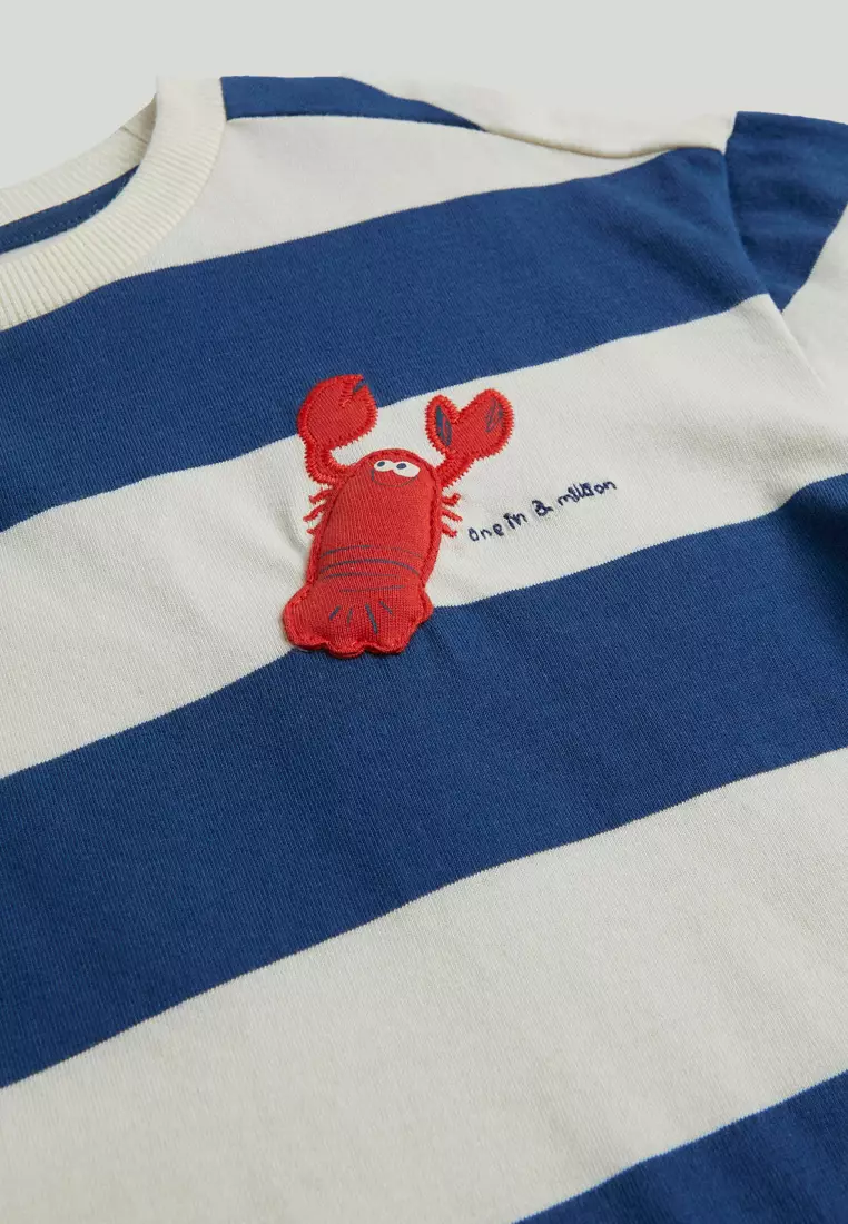 Striped Lobster T-Shirt