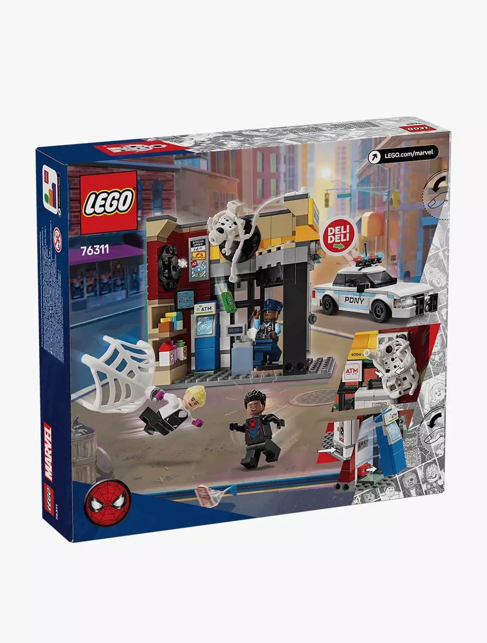 LEGO® Super Heroes Marvel Spider-Verse: Miles Morales vs. The Spot - 76311