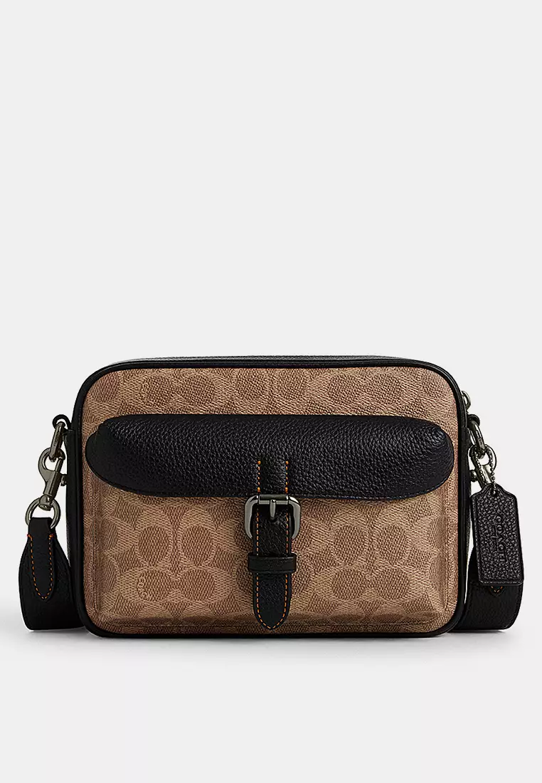 Coach Warner Crossbody Bag In Signature Canvas 2026 | Buy Coach 